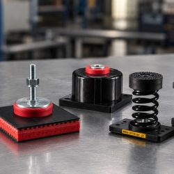 Gamma di supporti antivibranti Soleco a molla ed elastomero